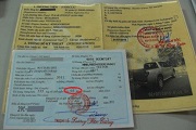 Đổi lại giấy chứng nhận đăng ký xe, biển số xe